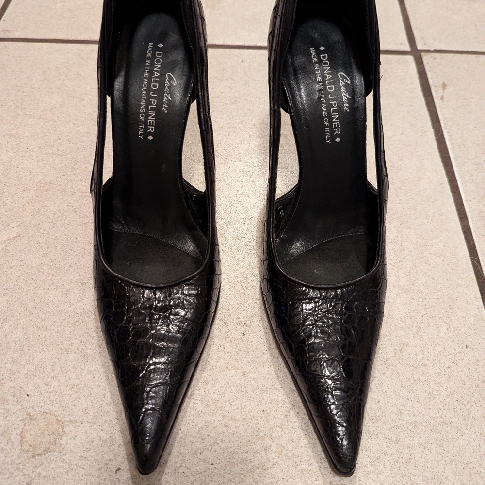 Black heels